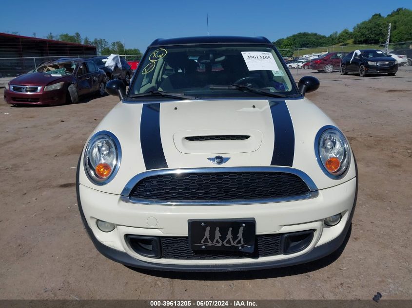 2012 Mini Cooper S Clubman VIN: WMWZG3C58CTY37378 Lot: 39613205