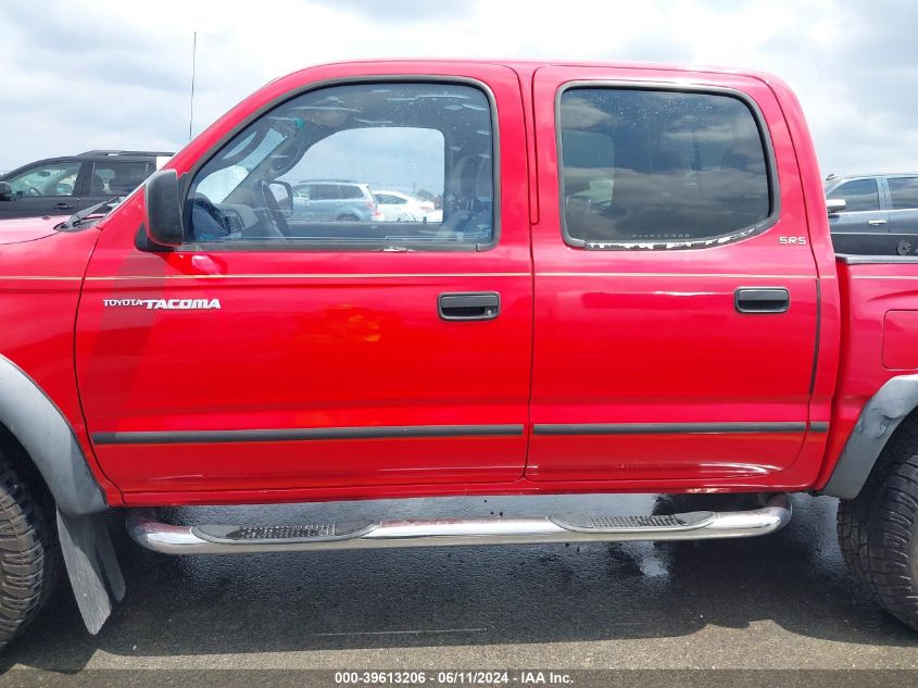 2002 Toyota Tacoma Prerunner V6 VIN: 5TEGN92N22Z891098 Lot: 39613206