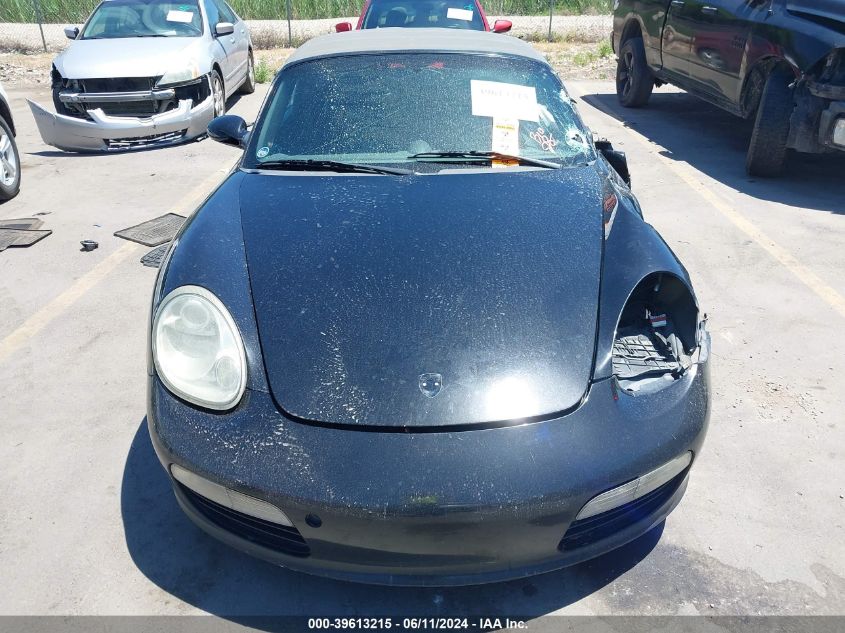 2006 Porsche Boxster VIN: WP0CA29886U712692 Lot: 39613215