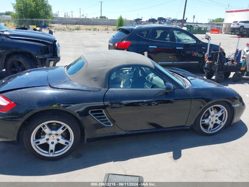 2006 Porsche Boxster VIN: WP0CA29886U712692 Lot: 39613215