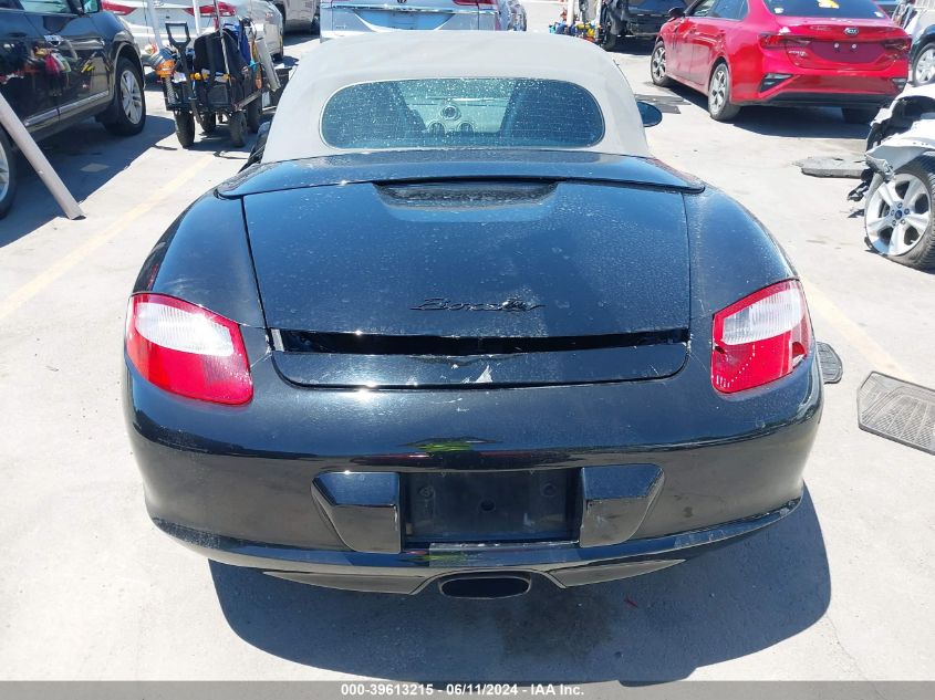 2006 Porsche Boxster VIN: WP0CA29886U712692 Lot: 39613215