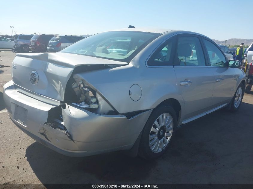 2008 Mercury Sable VIN: 1MEHM40W78G611261 Lot: 39613218