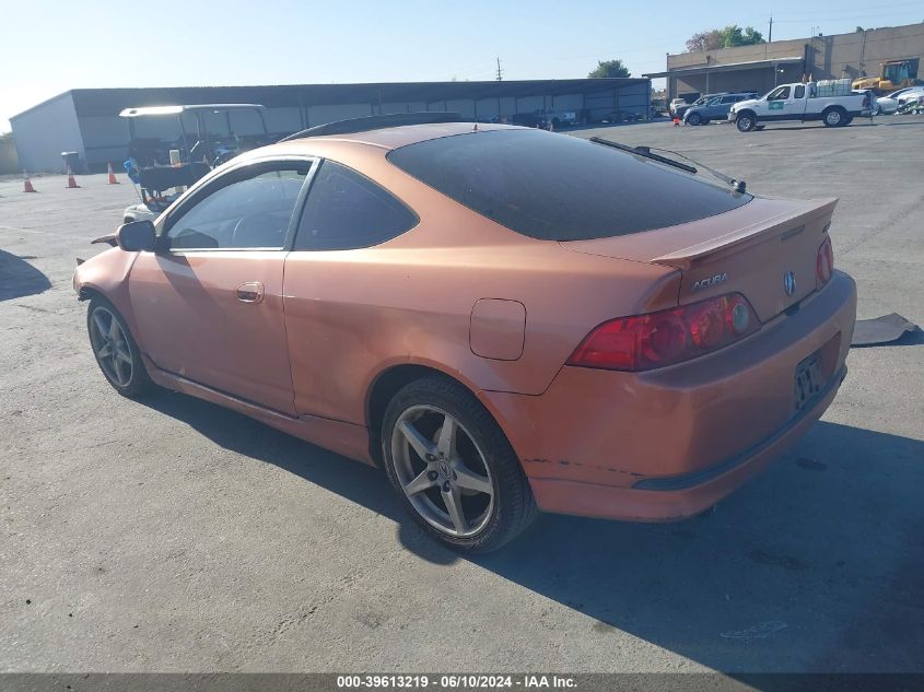 2005 Acura Rsx Type S VIN: JH4DC53005S005758 Lot: 39613219