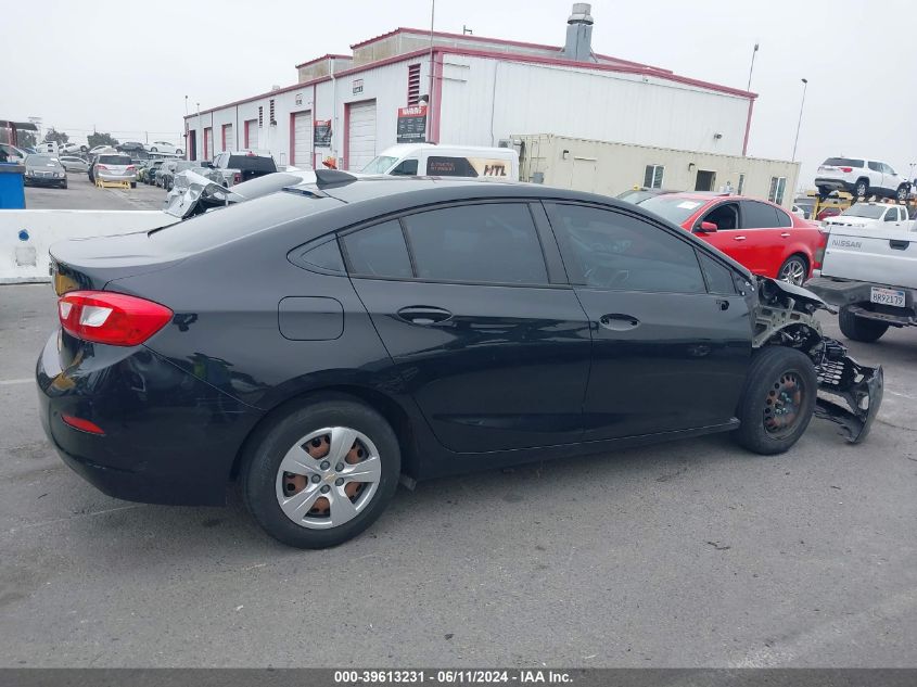 2017 Chevrolet Cruze Ls Auto VIN: 1G1BC5SM9H7140928 Lot: 39613231