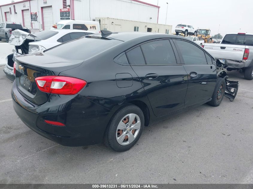 2017 Chevrolet Cruze Ls Auto VIN: 1G1BC5SM9H7140928 Lot: 39613231