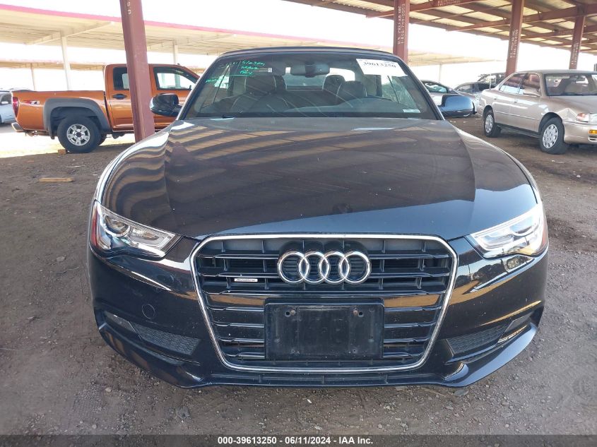 2014 Audi A5 2.0T Premium VIN: WAULFAFH6EN006729 Lot: 39613250