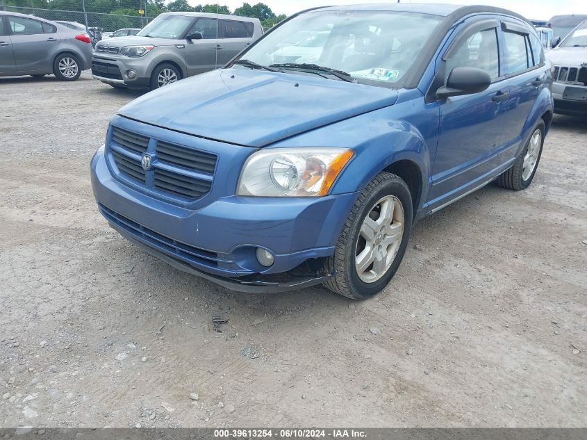 2007 Dodge Caliber Sxt VIN: 1B3HB48BX7D252658 Lot: 39613254