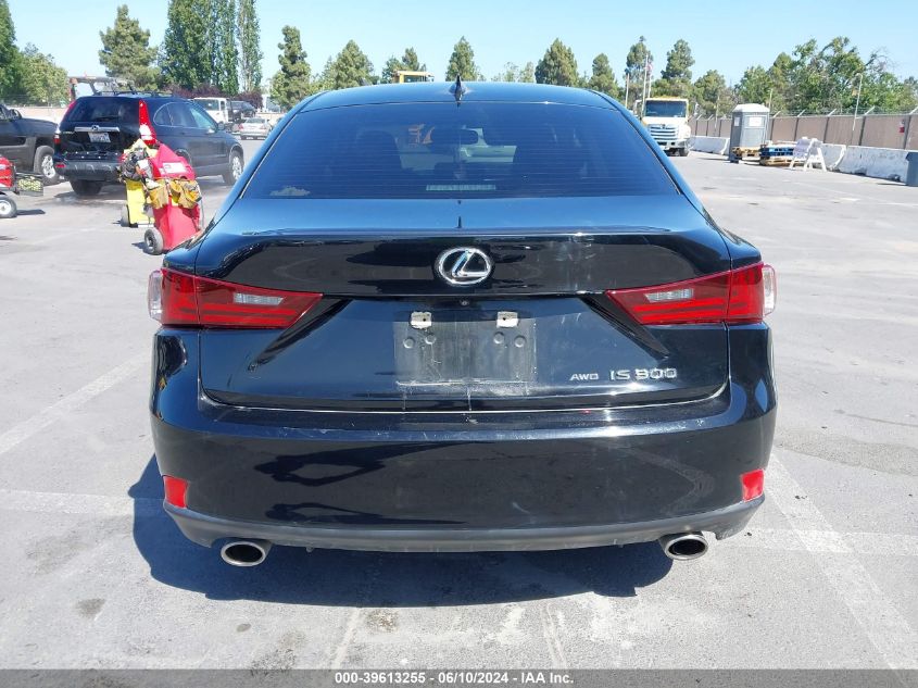 2016 Lexus Is 300 VIN: JTHCM1D29G5014851 Lot: 39613255