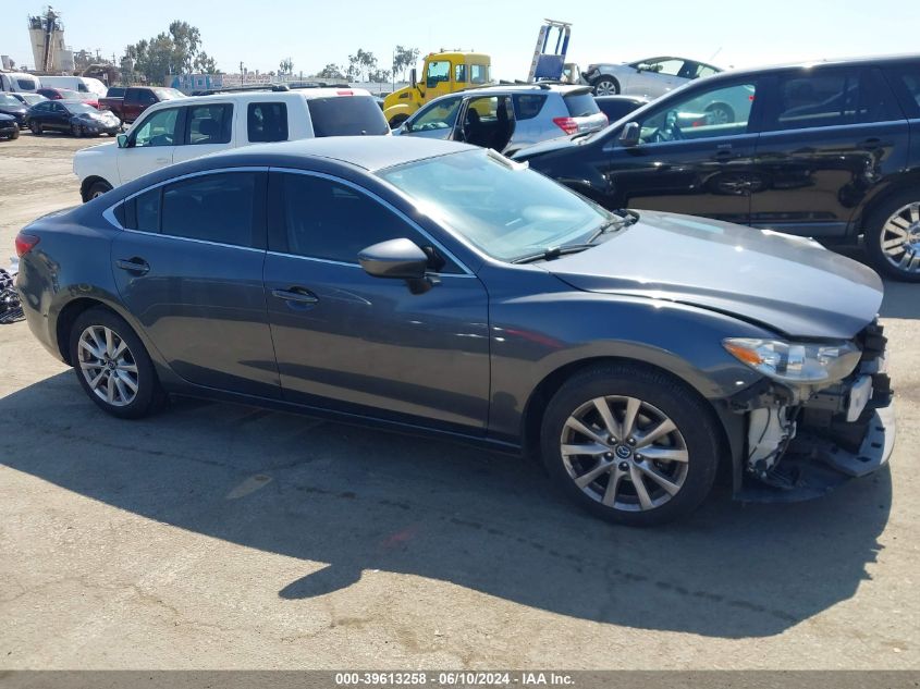 2016 Mazda Mazda6 I Sport VIN: JM1GJ1U52G1459686 Lot: 39613258