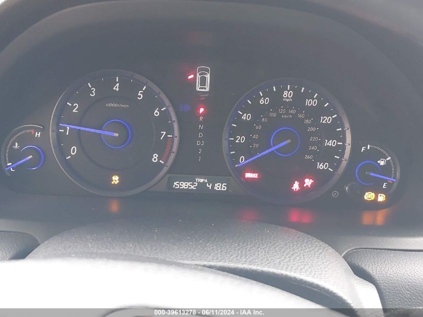 2012 Honda Crosstour 2.4 Ex VIN: 5J6TF3H30CL003778 Lot: 39613278