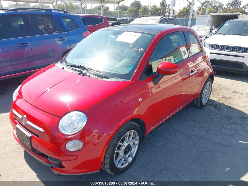 2014 Fiat 500 Pop VIN: 3C3CFFAR2ET229449 Lot: 39613289