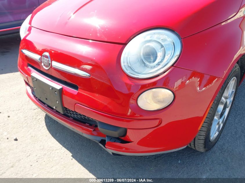 2014 Fiat 500 Pop VIN: 3C3CFFAR2ET229449 Lot: 39613289