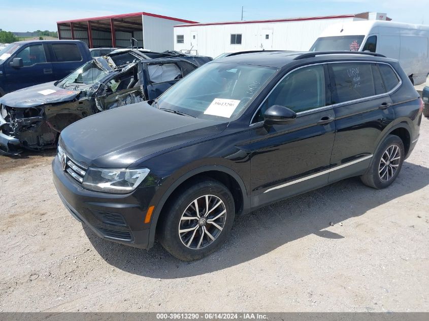 2020 Volkswagen Tiguan 2.0T Se/2.0T Se R-Line Black/2.0T Sel VIN: 3VV3B7AX0LM097036 Lot: 39613290