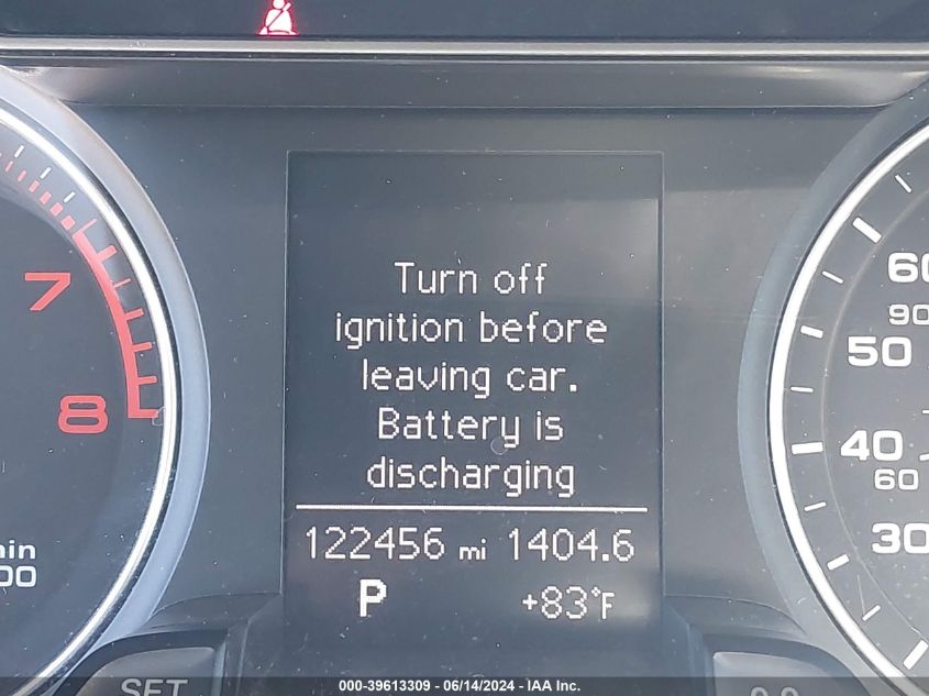 2014 Audi A4 2.0T Premium VIN: WAUAFAFLXEN005062 Lot: 39613309