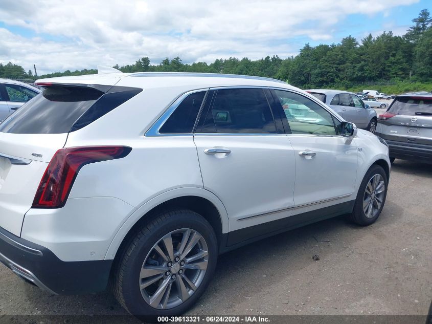 2022 Cadillac Xt5 Awd Premium Luxury VIN: 1GYKNFRSXNZ119835 Lot: 39613321