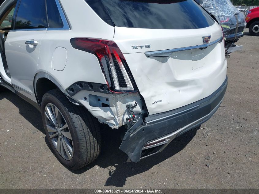 2022 Cadillac Xt5 Awd Premium Luxury VIN: 1GYKNFRSXNZ119835 Lot: 39613321