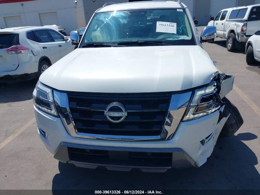 2023 Nissan Armada Platinum 4Wd VIN: JN8AY2DB2P9834608 Lot: 39613326