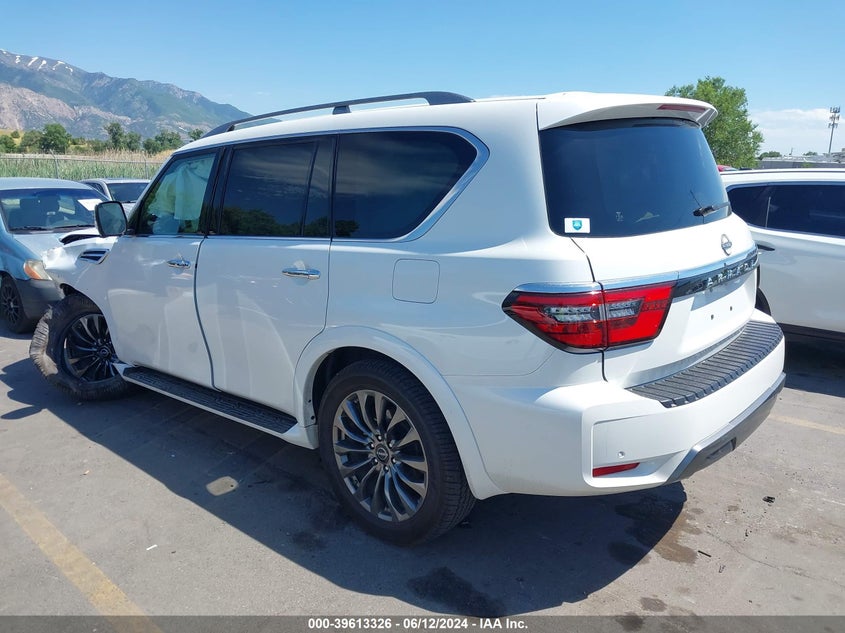 2023 Nissan Armada Platinum 4Wd VIN: JN8AY2DB2P9834608 Lot: 39613326