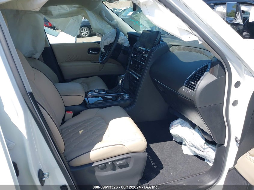 2023 Nissan Armada Platinum 4Wd VIN: JN8AY2DB2P9834608 Lot: 39613326