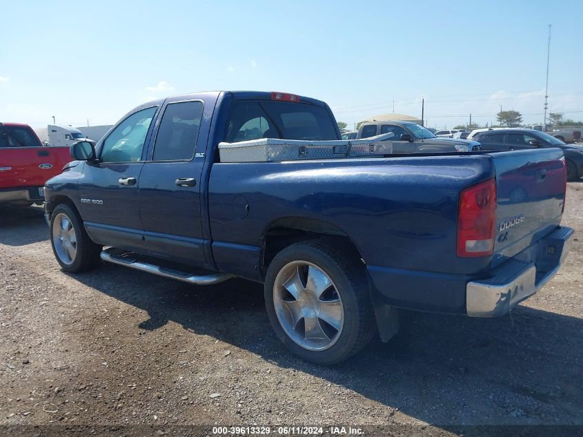 2002 Dodge Ram 1500 St VIN: 3D7HA18N52G155282 Lot: 39613329