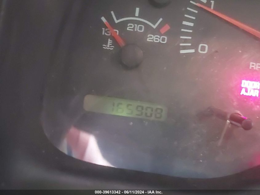 1998 Dodge Durango Slt VIN: 1B4HS28Y7WF196654 Lot: 39613342