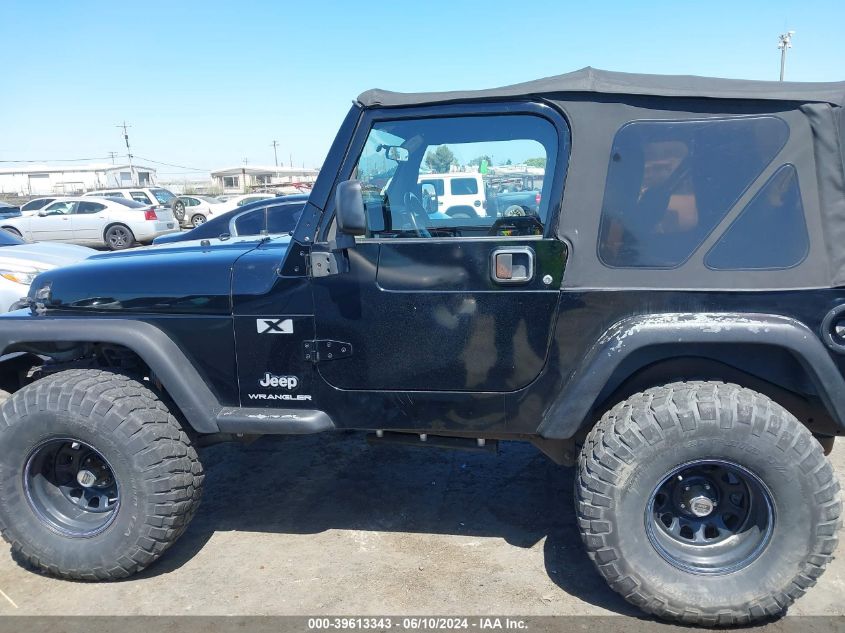 2003 Jeep Wrangler X VIN: 1J4FA39SX3P333311 Lot: 39613343