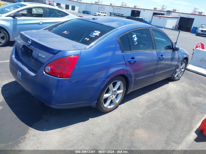 2006 Nissan Maxima 3.5 Se VIN: 1N4BA41E16C804666 Lot: 39613361