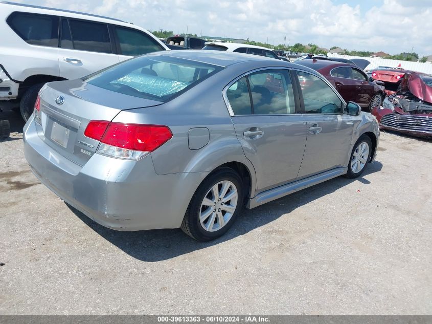 2011 Subaru Legacy 2.5I Premium VIN: 4S3BMBB67B3219744 Lot: 39613363