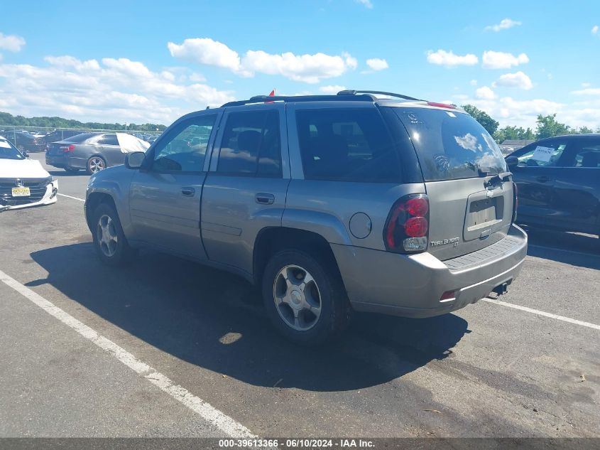 2008 Chevrolet Trailblazer Lt VIN: 1GNDT13S882252615 Lot: 39613366