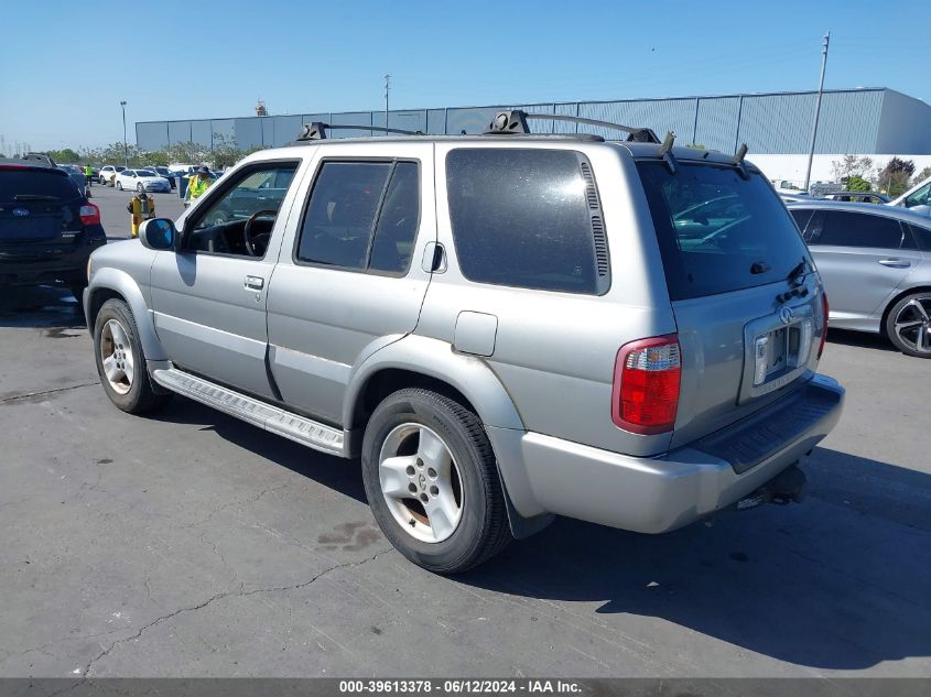 2001 Infiniti Qx4 Luxury VIN: JNRDR09Y21W219685 Lot: 39613378