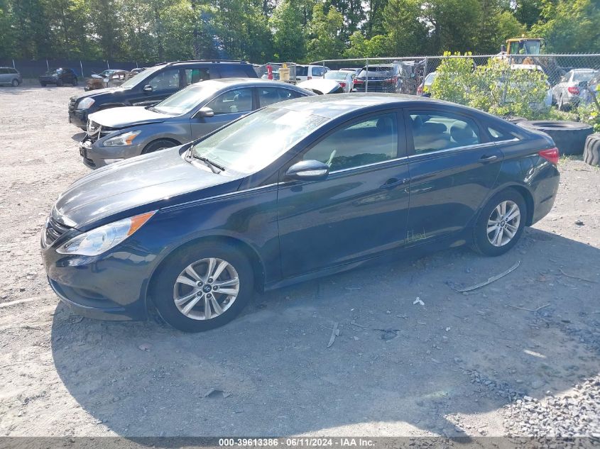 2014 Hyundai Sonata Gls VIN: 5NPEB4AC4EH895616 Lot: 39613386