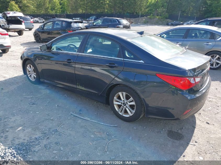 2014 Hyundai Sonata Gls VIN: 5NPEB4AC4EH895616 Lot: 39613386