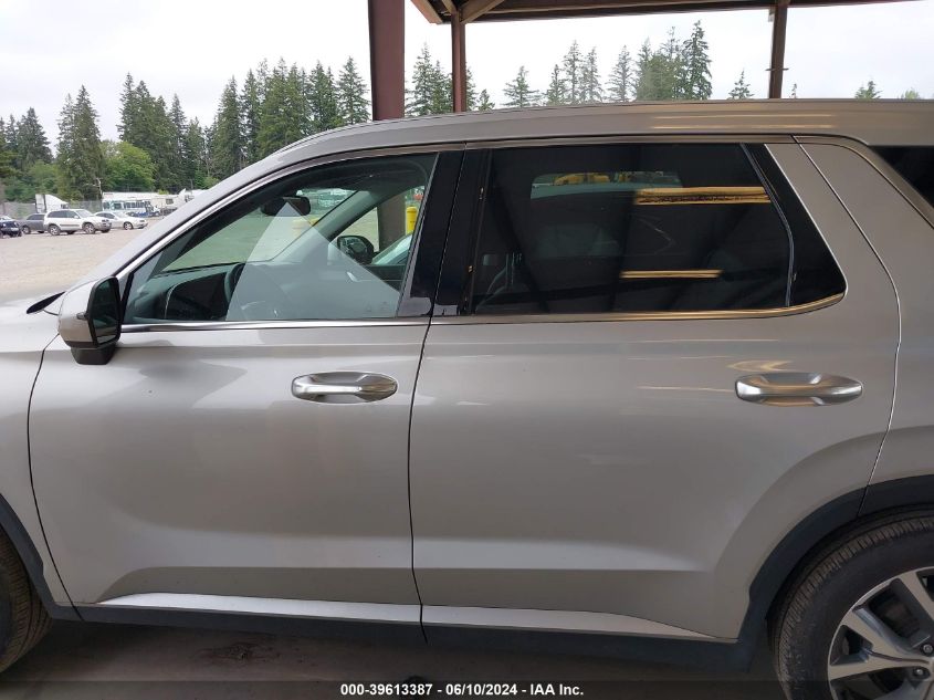 2021 Hyundai Palisade Sel VIN: KM8R4DHE7MU299404 Lot: 39613387