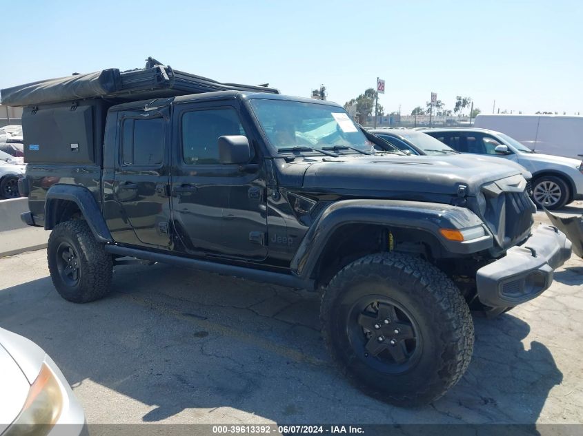 2021 Jeep Gladiator Willys 4X4 VIN: 1C6HJTAG2ML542449 Lot: 39613392