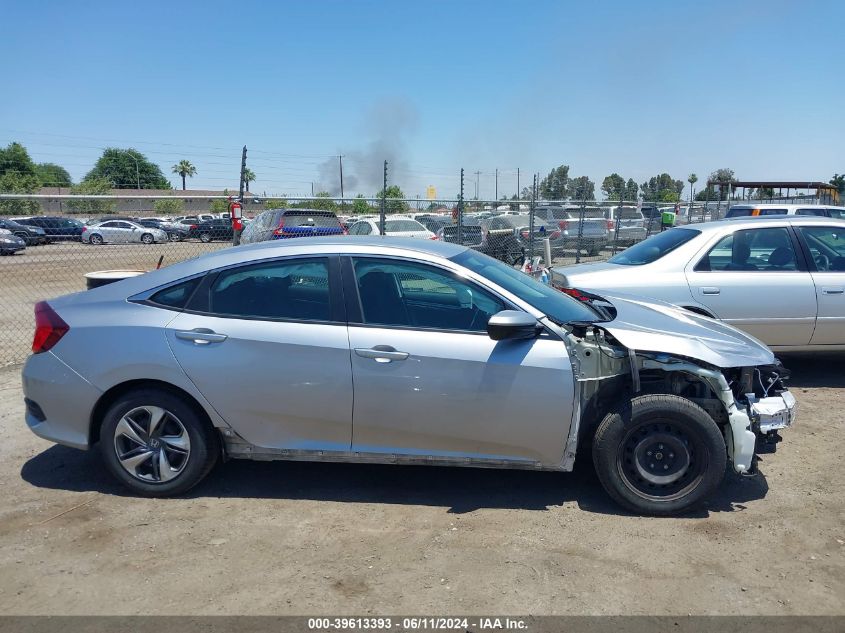 2020 Honda Civic Lx VIN: 2HGFC2F61LH577016 Lot: 39613393