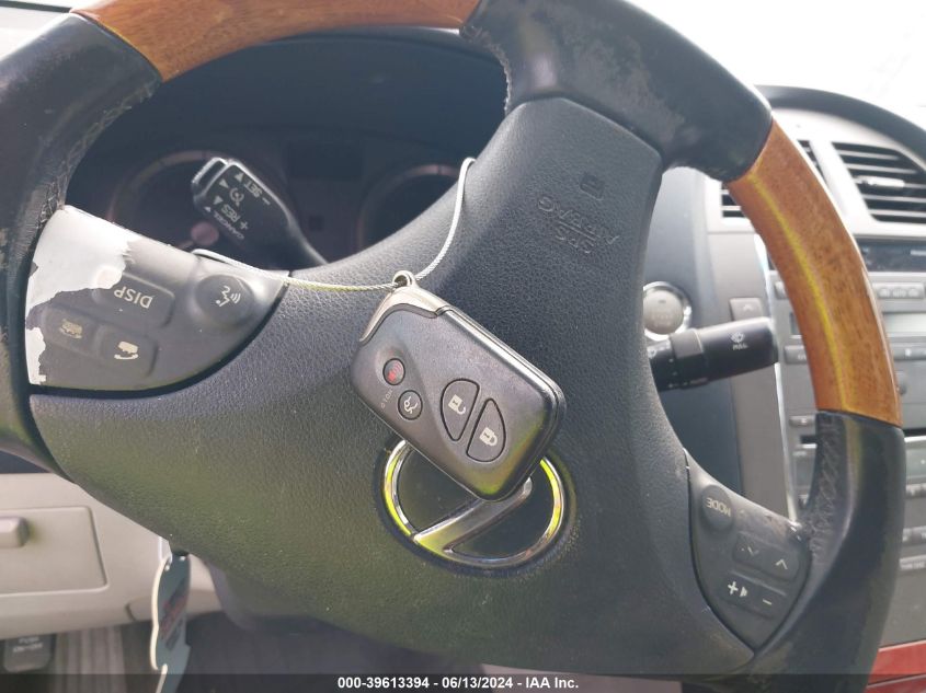 2007 Lexus Es 350 VIN: JTHBJ46G872009723 Lot: 39613394