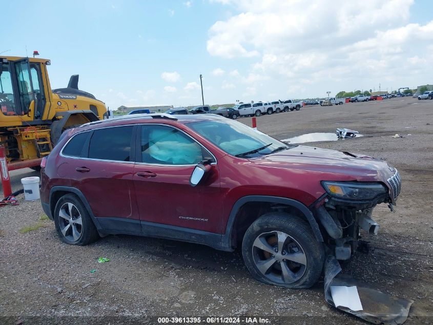 2020 Jeep Cherokee Limited 4X4 VIN: 1C4PJMDX9LD584356 Lot: 39613395