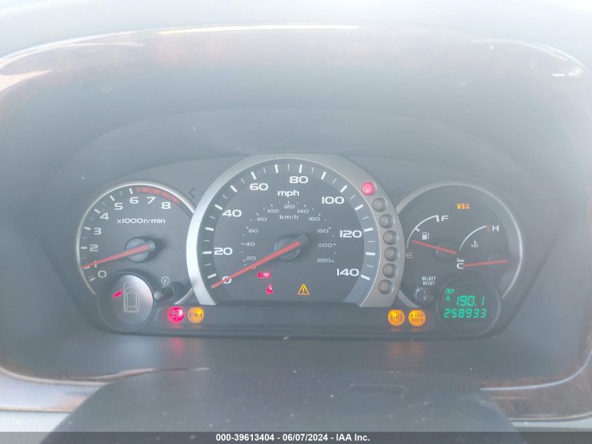 2005 Honda Pilot Ex-L VIN: 5FNYF18585B032873 Lot: 39613404