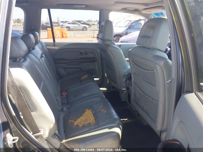 2005 Honda Pilot Ex-L VIN: 5FNYF18585B032873 Lot: 39613404