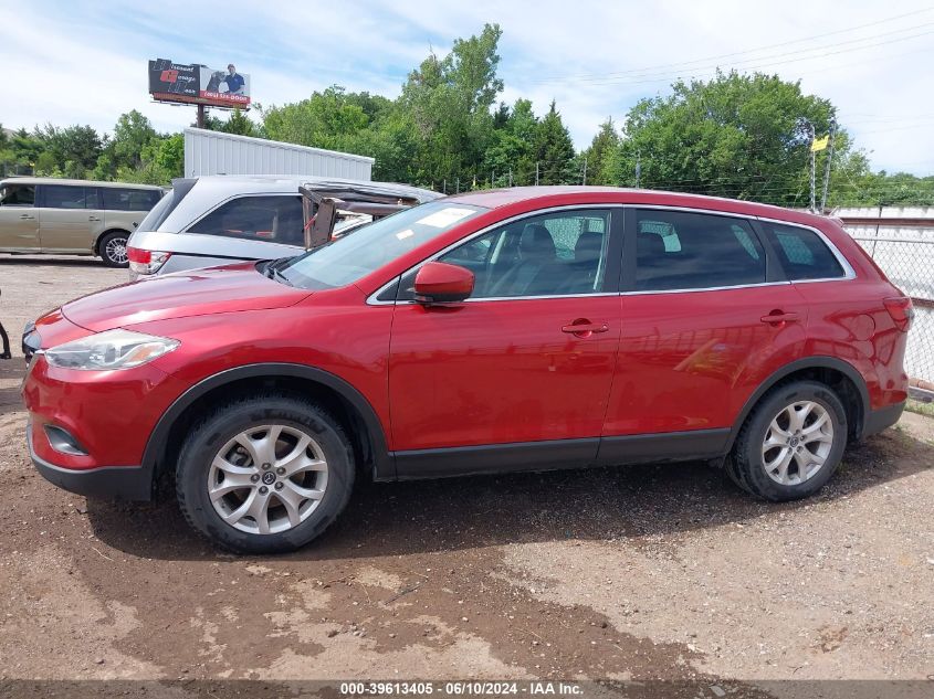 2013 Mazda Cx-9 Touring VIN: JM3TB2CA1D0410973 Lot: 39613405