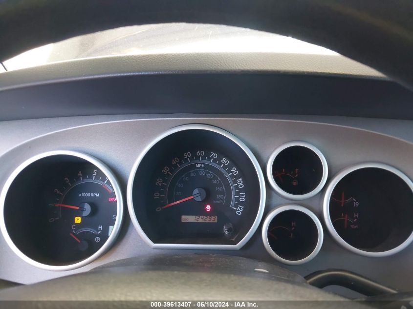 2012 Toyota Tundra Grade 5.7L V8 VIN: 5TFRY5F12CX132315 Lot: 39613407