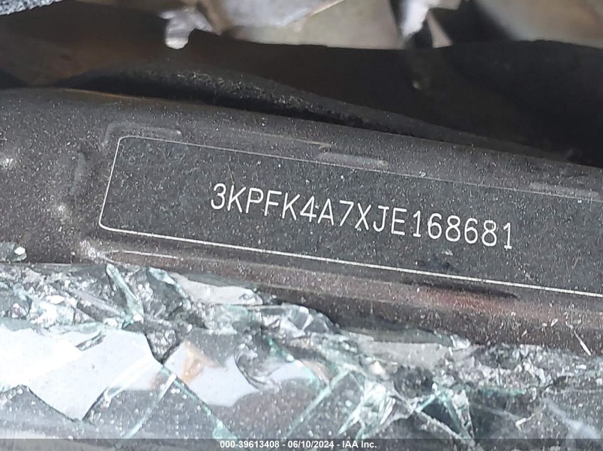 2018 Kia Forte Lx VIN: 3KPFK4A7XJE168681 Lot: 39613408