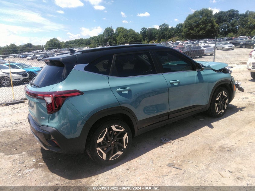 2024 Kia Seltos Sx Turbo VIN: KNDETCA77R7473781 Lot: 39613422