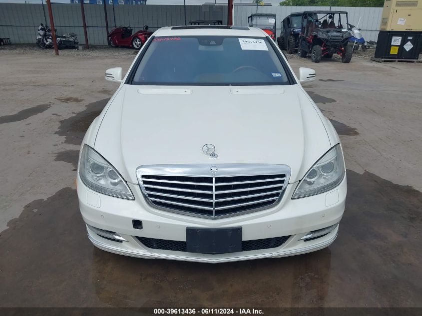 2013 Mercedes-Benz S 550 VIN: WDDNG7DB2DA496981 Lot: 39613436