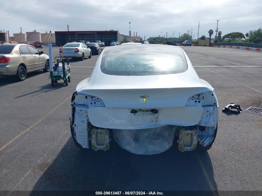 2021 Tesla Model 3 Standard Range Plus Rear-Wheel Drive VIN: 5YJ3E1EA4MF851828 Lot: 39613457