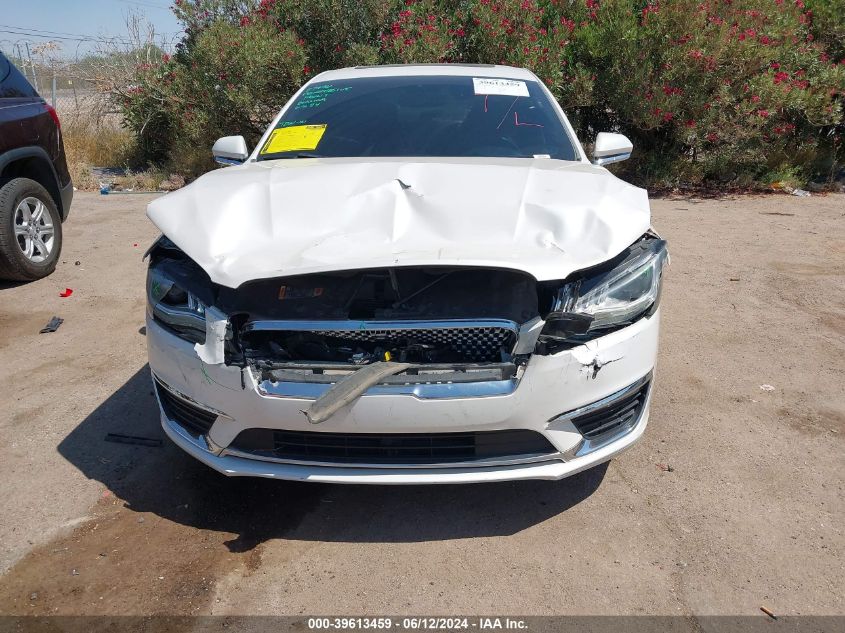 2017 Lincoln Mkz Hybrid Reserve VIN: 3LN6L5MU8HR655431 Lot: 39613459