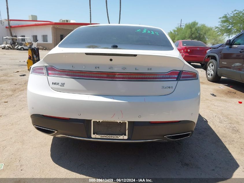 2017 Lincoln Mkz Hybrid Reserve VIN: 3LN6L5MU8HR655431 Lot: 39613459