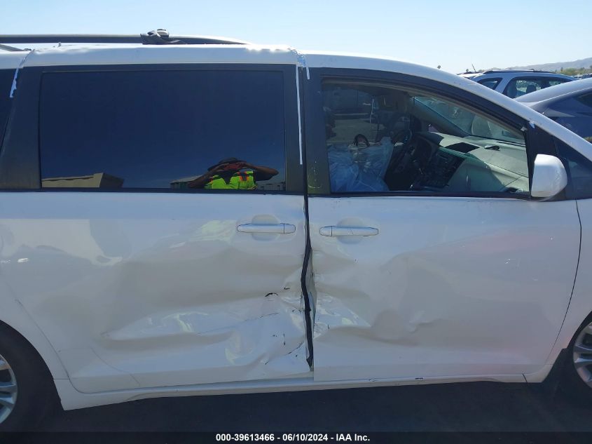 2011 Toyota Sienna Xle V6 VIN: 5TDYK3DC0BS101087 Lot: 39613466