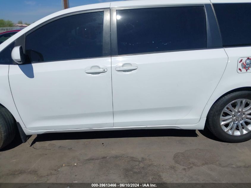 2011 Toyota Sienna Xle V6 VIN: 5TDYK3DC0BS101087 Lot: 39613466