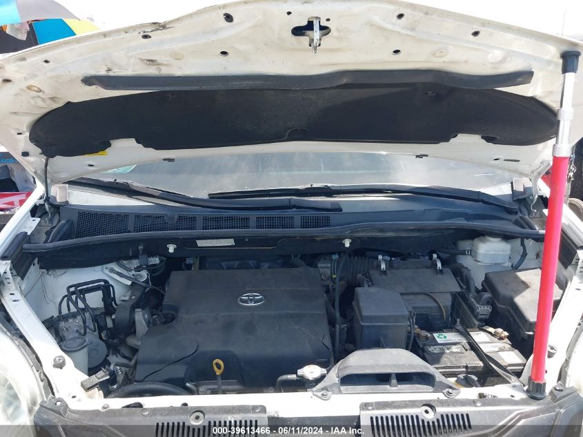 2011 Toyota Sienna Xle V6 VIN: 5TDYK3DC0BS101087 Lot: 39613466